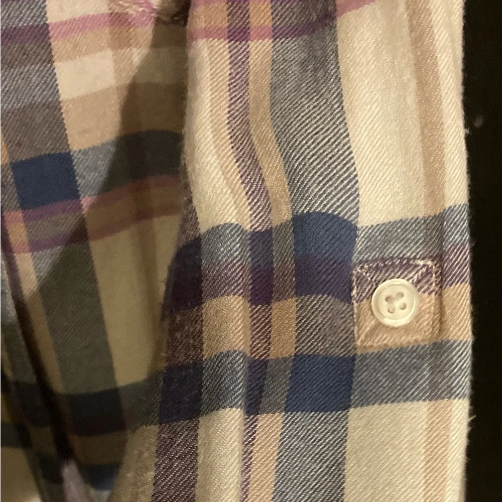 Style & Co lightweight flannel shirt - Picture 3 of 5